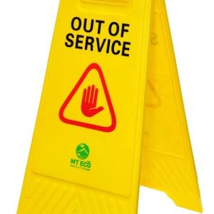 Yellow Floor Sign - Image 3