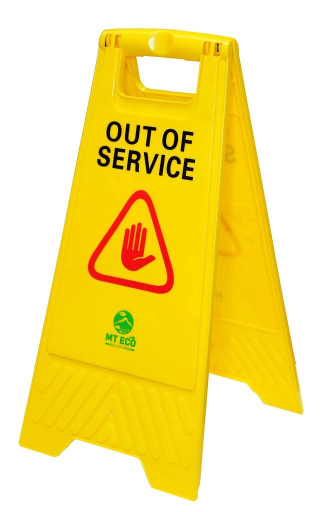 Yellow Floor Sign