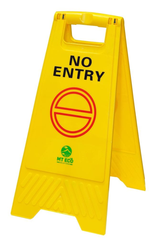 Yellow Floor Sign