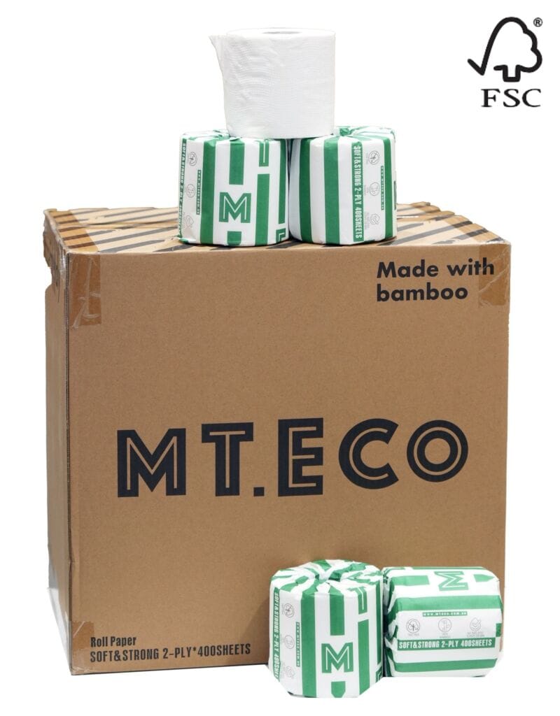 Bamboo Toilet Rolls (48 Box)