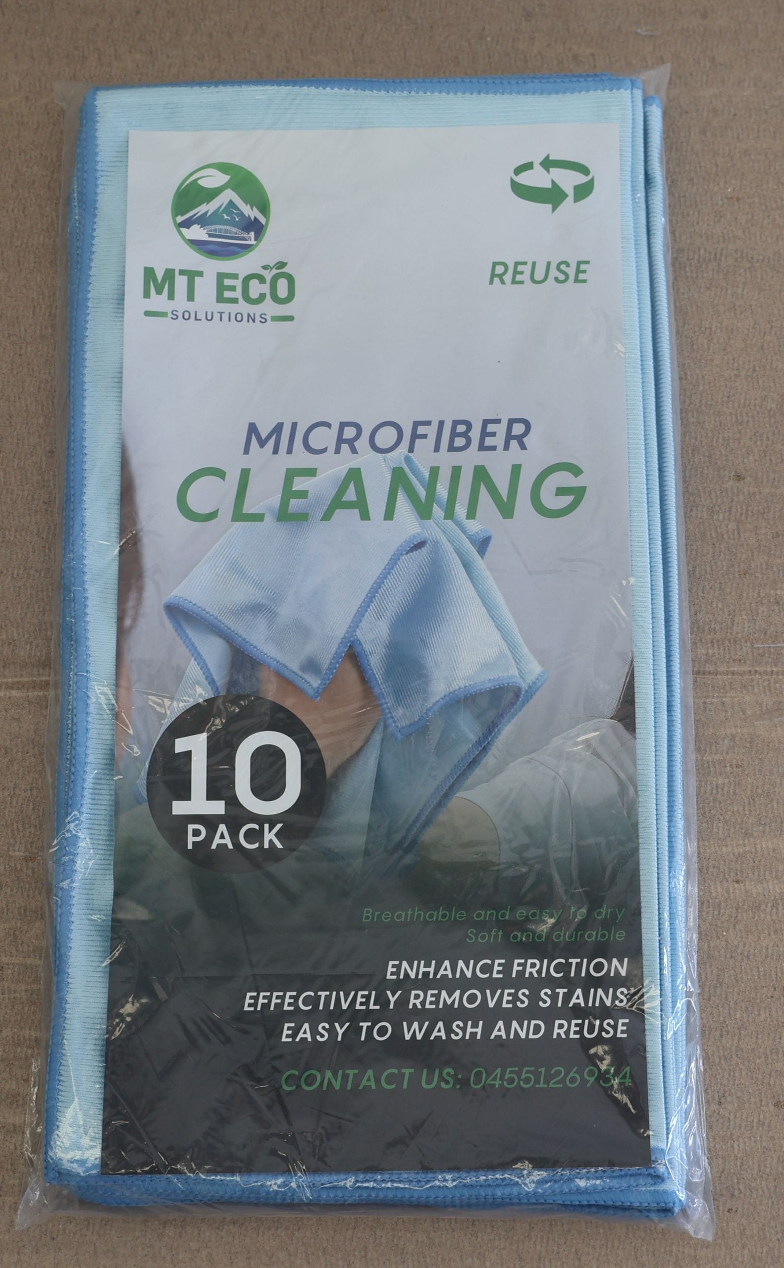 Microfibre glass cloth (10pk) - Image 1