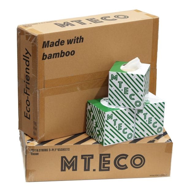 Bamboo Facial Tissues (12 Box)