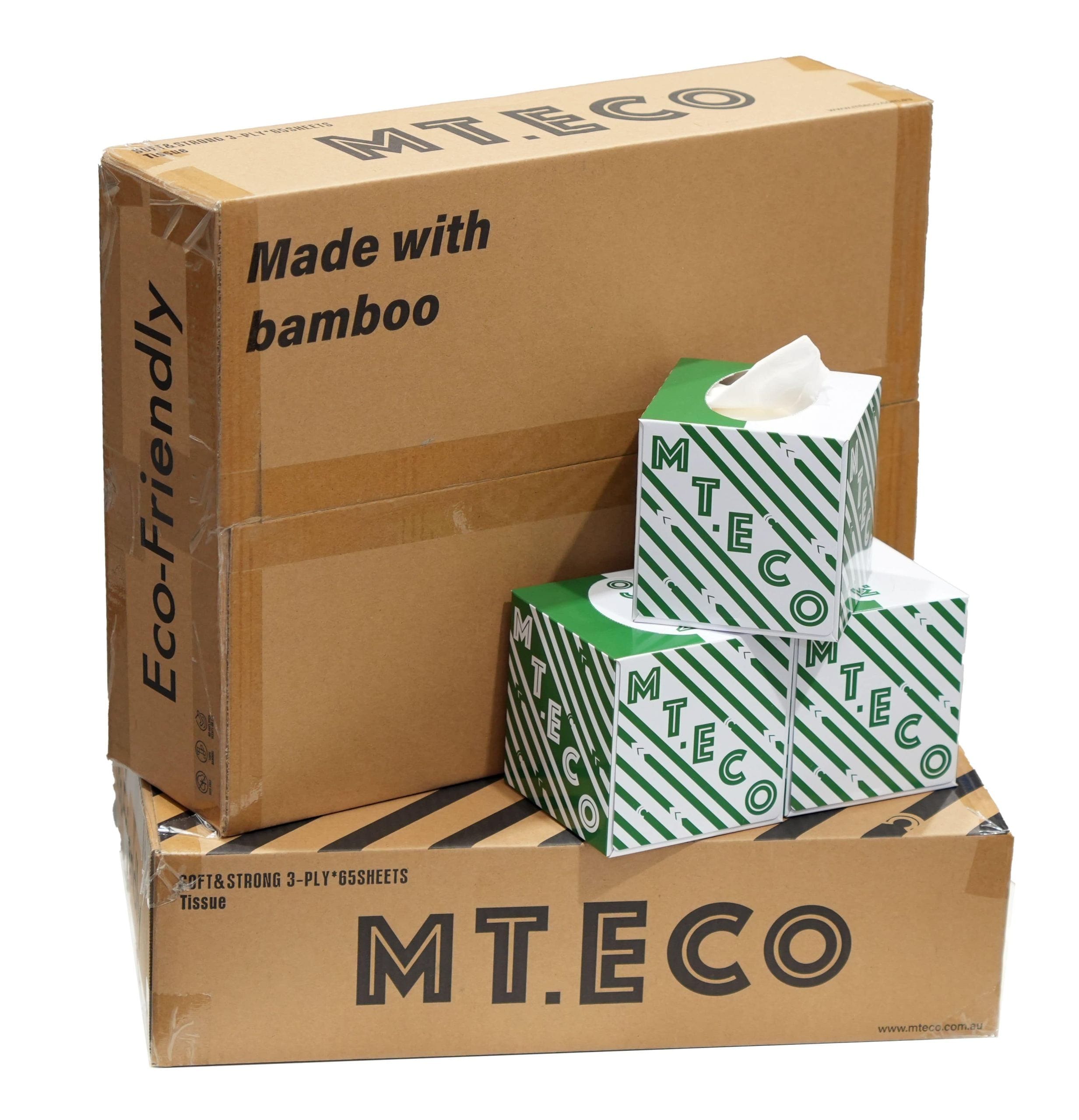 Bamboo Facial Tissues (12 Box)