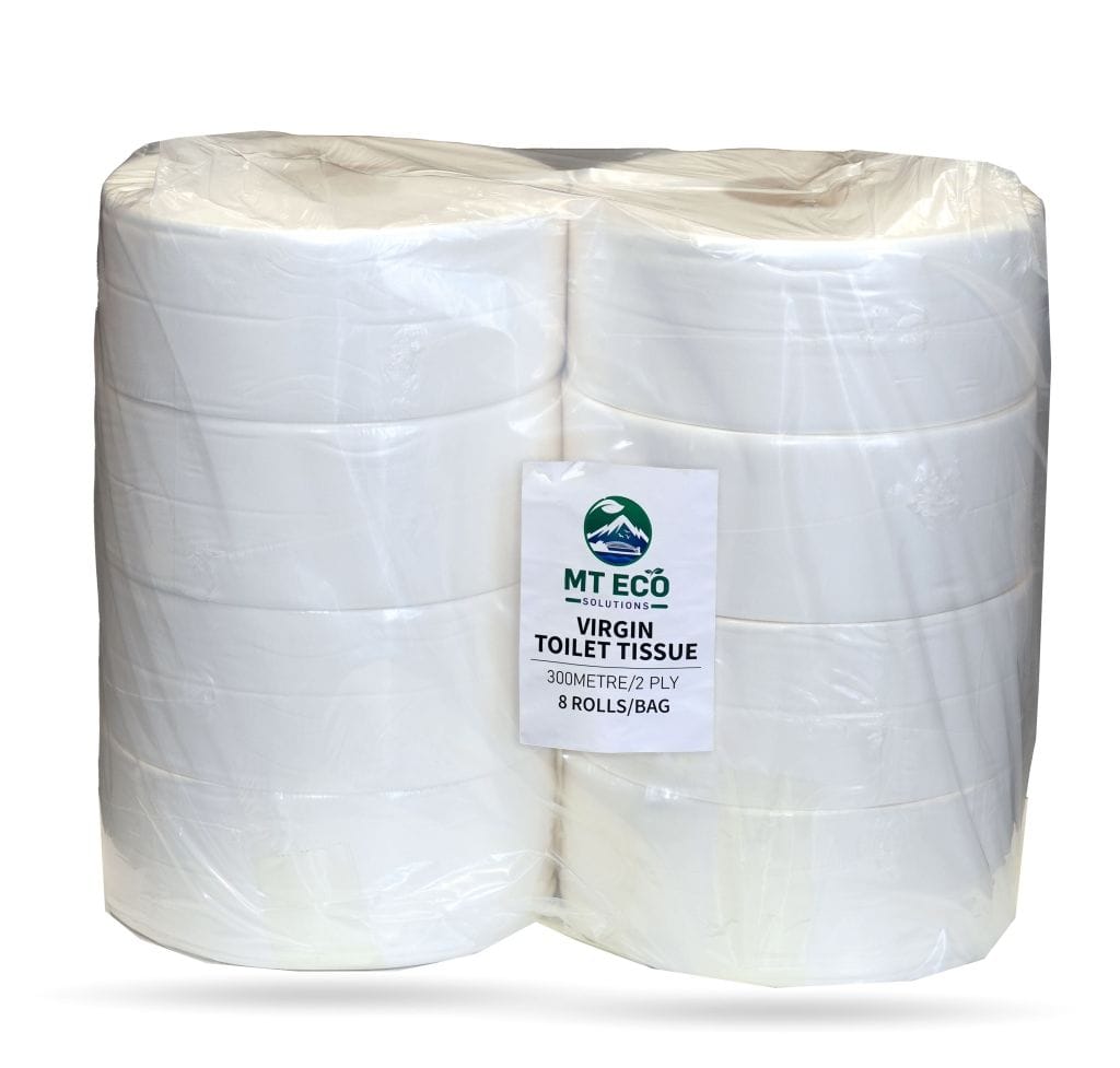 Virgin Jumbo Toilet Rolls (8 Pack)