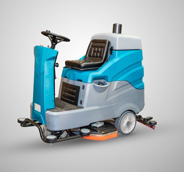 Ride-On Floor Scrubber