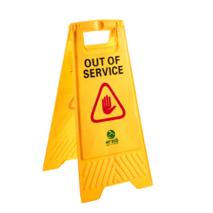 Yellow Floor Sign - Image 3