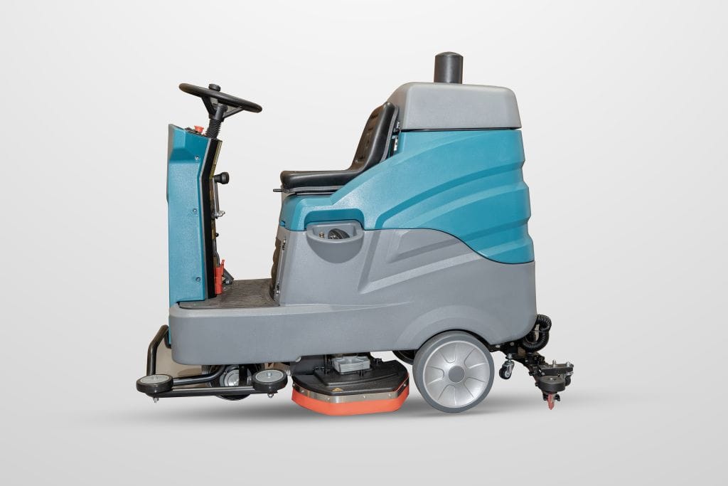 Ride-On Floor Scrubber